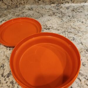 Tupperware Seal-N-Serve - Burnt Orange